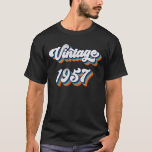67 Jahre alt Geschenke Männer Frauen Vintag 1957 6 T-Shirt