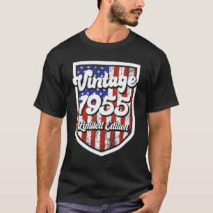 67 Jahre alt Vintag 1955 67. Geburtstag T-Shirt