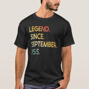 67 Jahre alte Legende seit September 1955 67. Gebu T-Shirt