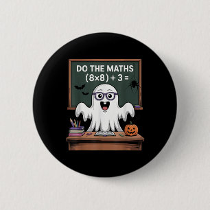67 Lehrer Halloween Geist Six Seven Meme Mach das  Button