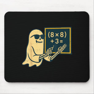 67 Lehrer Halloween Skelett Geist Six Seven Meme Mousepad
