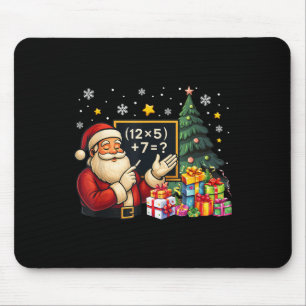 67 Lehrer Santa Weihnachten Sechs Sieben Meme Brai Mousepad