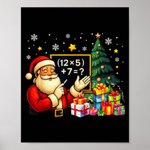 67 Lehrer Santa Weihnachten Sechs Sieben Meme Brai Poster