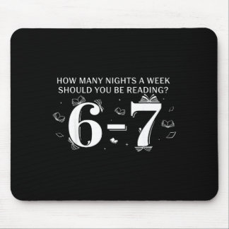 67 Lehrer Wie viele Nächte pro Woche sollten Sie l Mousepad