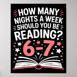 67 Lehrer Wie viele Nächte pro Woche sollten Sie R Poster