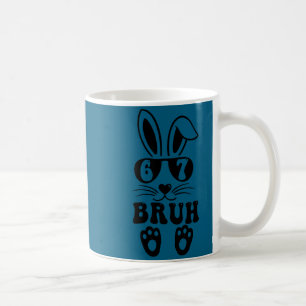 67 lustig bruh sechs sieben Meme Kaninchen Hase Kaffeetasse