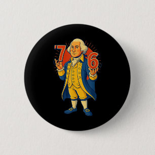 67 lustige George Washington Meme Six Seven Gen Al Button