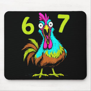 67 Lustige Hühner Meme Six Seven Gamer Humor Gesch Mousepad