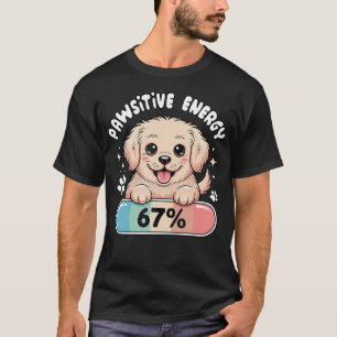 67 Lustige Hunde-Pun-Erinnerungen mit positiver En T-Shirt