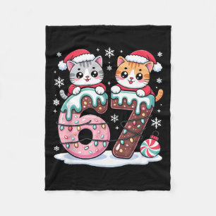 67 lustige Meme Kawaii Katzen Weihnachten Eiscreme Fleecedecke