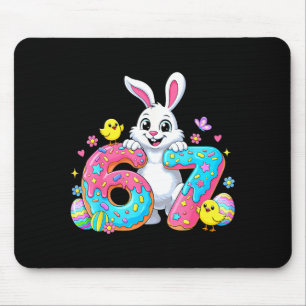 67 Lustige Six Seven Gen Meme Süßer Hase Kaninchen Mousepad