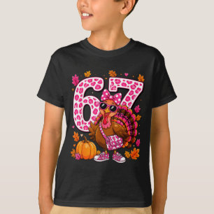 67 lustige Truthahn-Erntedankfest-Glock-Girls dank T-Shirt