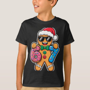67 Lustige Weihnachten Jungen Kinder Xmas Sechs Si T-Shirt