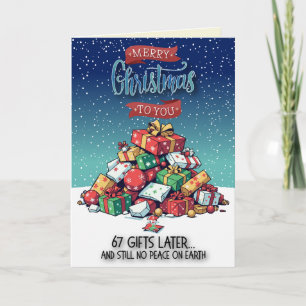 67 Lustige Weihnachtsgeschenke Karte