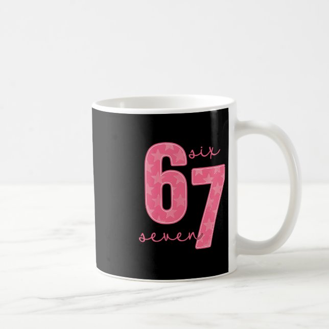 67 Lustiger Meme  Kaffeetasse (Rechts)
