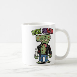 67 Lustiger Zombie Six Seven Humor Meme Brainrot K Kaffeetasse
