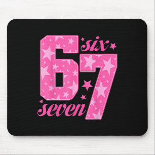 67 Lustiges Meme Rosa Mädchen Mousepad