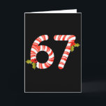 67 Mas Meme Zuckerstange Six Seven Kinder Männer F Karte<br><div class="desc">67 Mas Meme Zuckerstange Six Seven Kinder Männer Frauen Weihnachten _1</div>