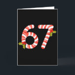 67 Mas Meme Zuckerstange Six Seven Kinder Männer F Karte<br><div class="desc">67 Mas Meme Zuckerstange Six Seven Kinder Männer Frauen Weihnachten _1</div>