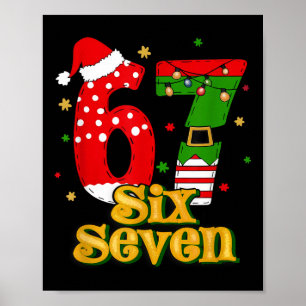 67 Mas Meme Zuckerstange Six Seven Kinder Männer F Poster