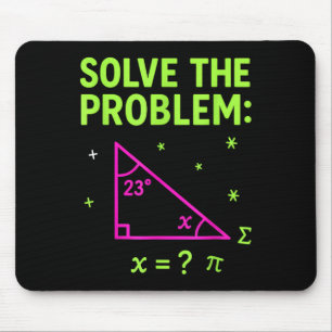67 Mathe-Meme Löse das Problem Lustige Lehrer Stud Mousepad