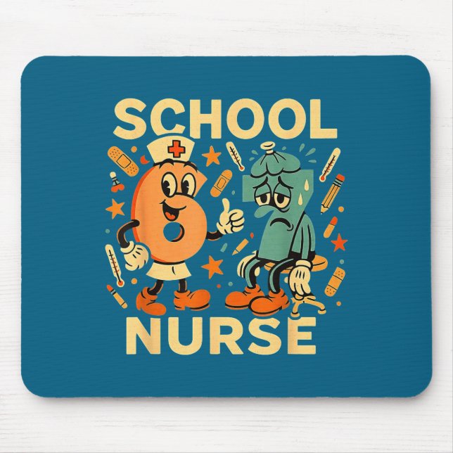 67 Medical Nurse School Club Mousepad (Vorne)