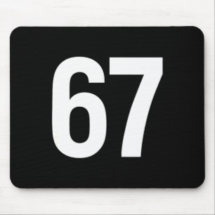 67 Meme Alpha Gen-z Aura Energie Stil Mousepad