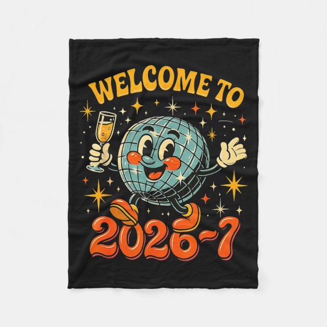 67 Meme Countdown Happy New Year Funny Drip Number Fleecedecke (Vorderseite)
