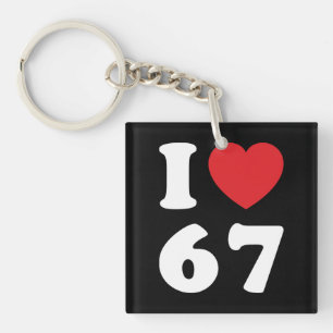 67 Mème drôle J'aime six sept 67ème anniversaire