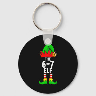 67 Meme Elf Weihnachten passende Familie 6-7 Brain Schlüsselanhänger