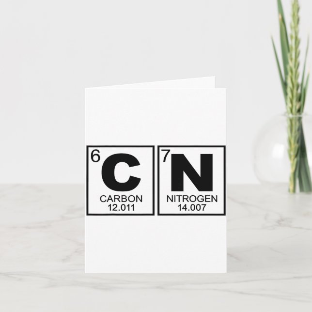 67 Meme Funny Science Teacher Periodic Table Retro Karte (Vorderseite)