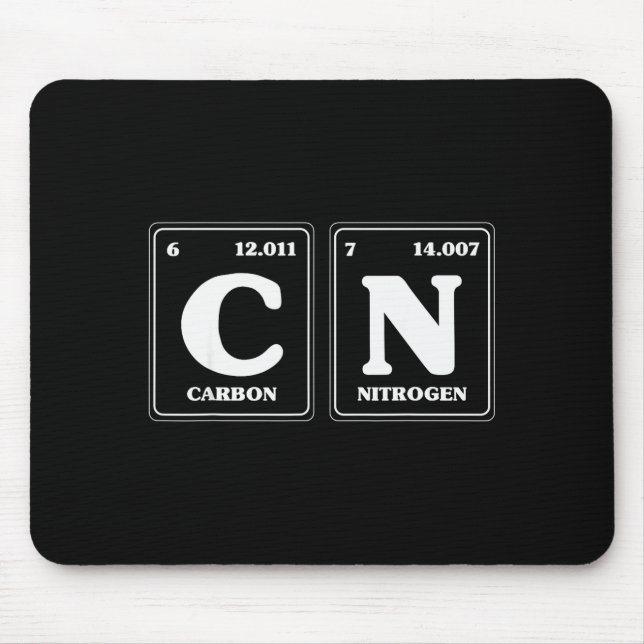 67 Meme Funny Teacher Science Periodic Table Retro Mousepad (Vorne)