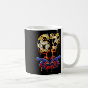67 Meme Fußball Torwart Handschuhe Gen Alpha Drip Kaffeetasse