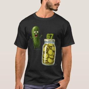 67 Meme Gurke Überraschung Ein Glas geschnittene G T-Shirt
