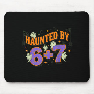 67 Meme Halloween-Kostüm heimgesucht von 6-7 Mousepad