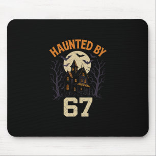 67 Meme Halloween-Kostüm Verflucht Mousepad