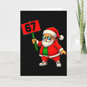 67 Meme Humor 6-7 Lustig Sechs Sieben Weihnachten  Karte