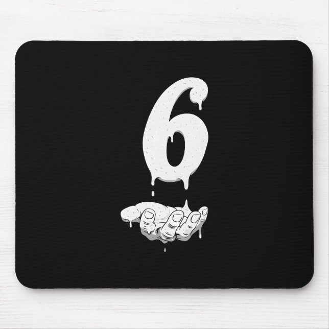 67 Meme Lustige Kinder Mädchen Humor Nummer 6  Mousepad (Vorne)