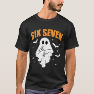 67 Meme Lustiger Geist Halloween Verflucht 6 7 Sec T-Shirt