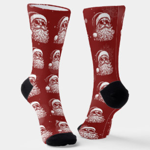 67 Meme Lustiger Santa sagt sechs sieben Weihnacht Socken