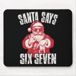 67 Meme Lustiger Sechs Sieben Weihnachten 6-7 Meme Mousepad