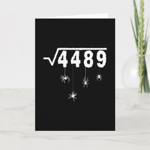 67 Meme Mathelehrer 6 7 Halloween Spinnen Quadrat Karte