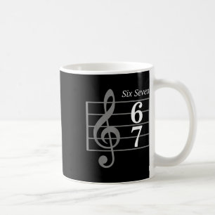 67 Meme Musik Slang Musiker Six Seven Lustige Musi Kaffeetasse