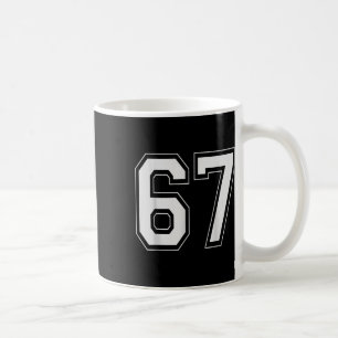 67 Meme Nummer Sechs Sieben Gen Alpha Slang 6 7 Kaffeetasse