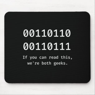 67 Meme Programmierer Binärcode Lustig Sechs Siebe Mousepad