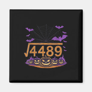 67 Meme Quadratwurzel 4489 Slang Mathe Halloween K Magnet