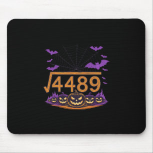 67 Meme Quadratwurzel 4489 Slang Mathe Halloween K Mousepad