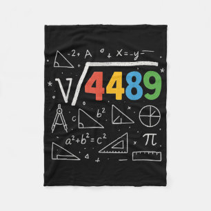 67 Meme Quadratwurzel 4489 Slang Sechs Sieben Math Fleecedecke