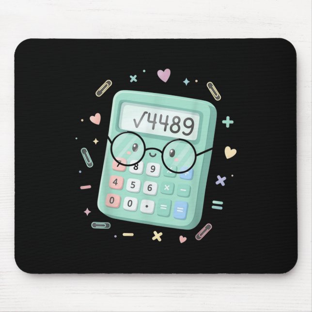 67 Meme Quadratwurzel 4489 Slang Sechs Sieben Math Mousepad (Vorne)