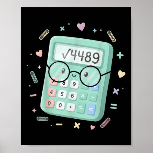 67 Meme Quadratwurzel 4489 Slang Sechs Sieben Math Poster